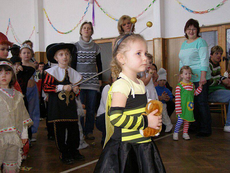Už posedmé se konal ve Vranově dětský maškarní karneval.