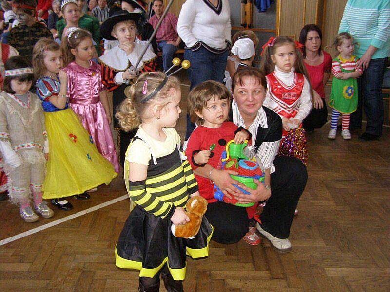 Už posedmé se konal ve Vranově dětský maškarní karneval.