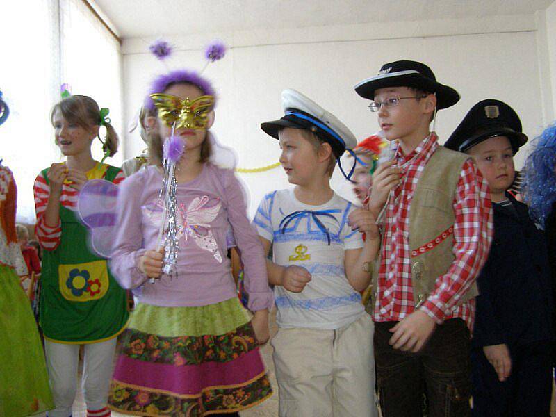 Už posedmé se konal ve Vranově dětský maškarní karneval.