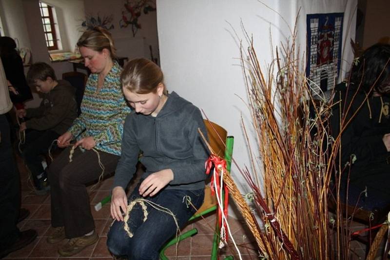 V borském zámku se konalo zahájení týdenní akce nazvané Velokonoční machrovinky. 