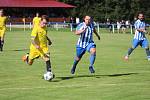 FK Staňkov (modrobílé dresy) - Baník Stříbro 0:7 (0:2)