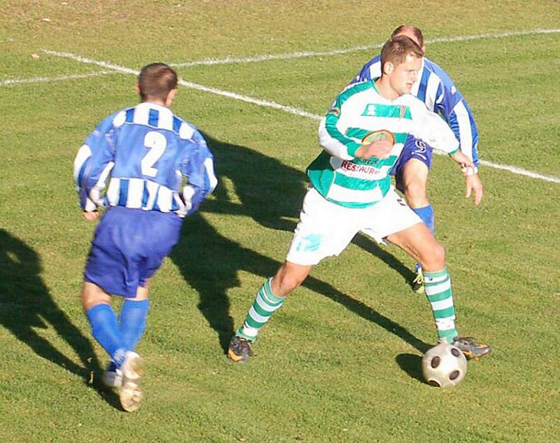 Fotbal–1.A třída: Mužstvo T. Přimda porazilo na domácím trávníku S. Blovice 3:0 