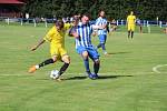 FK Staňkov (modrobílé dresy) - Baník Stříbro 0:7 (0:2)