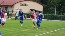 Z utkání FK Tachov - Slavia Karlovy Vary