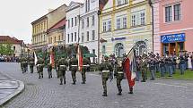 Archivní snímky z posledního vystoupení výcvikového střediska ve Stříbře před jeho ukončením. Akce se konala 11.6.2005 při stříbrských slavnostech. í.