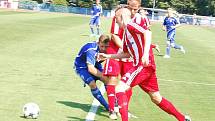 Premiéra Tachova v České fotbalové lize proti Štěchovicím skončila remízou 1:1