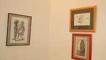 Plzeňský výtvarník Daniel Ladman vytavuje v tachovské Městské galerii svá díla.