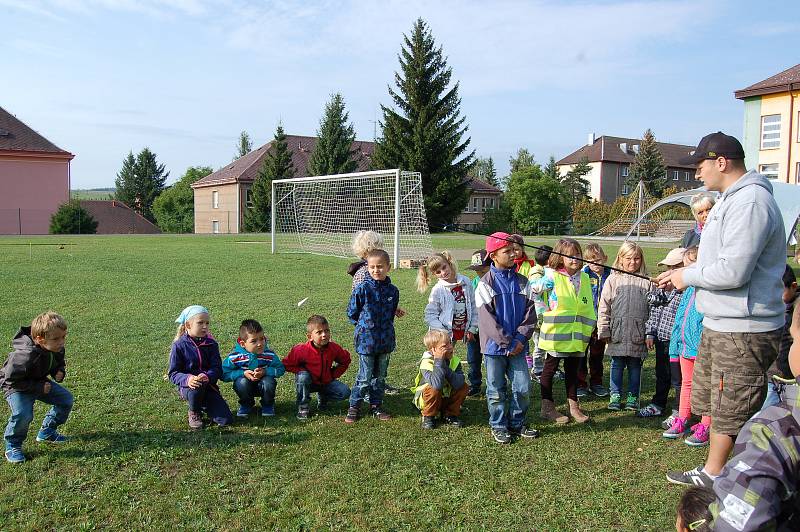 V pátek Mraveniště navštívili školáci ze Základní školy Kostelní Tachov a Základní školy Petra Jilemnického Tachov