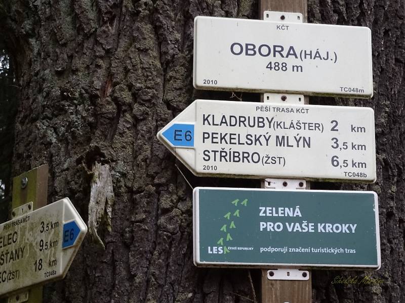 Turisté z Kostelce se vydali na pochod do Kladrub.