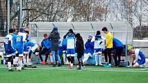 Zimní příprava: Hvězda Cheb - FK Tachov (zelení) 3:4.