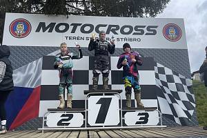 Motokrosový MX Sprint ve Stříbře.