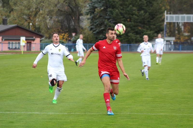 Snímky z utkání FK Tachov - Baník Stříbro.