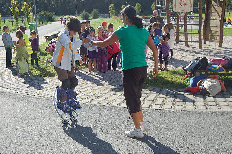 Mraveniště předvedlo školákům možnosti využití volného času.