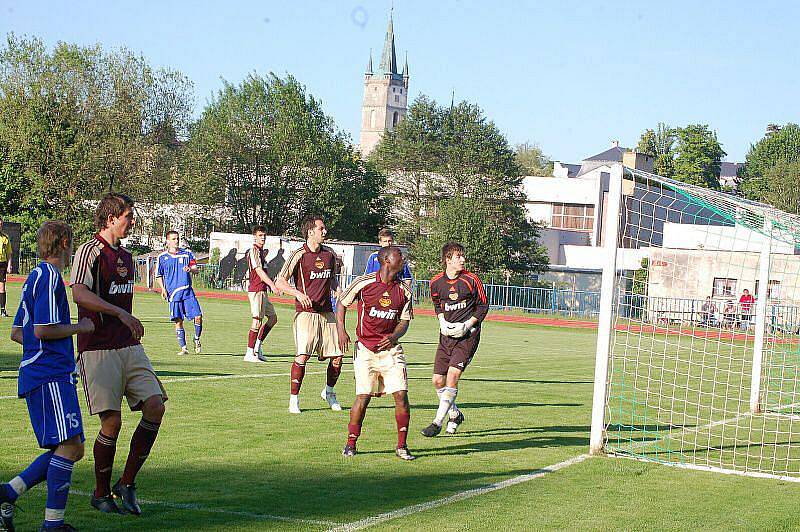 Divize: FK Tachov–Dukla Praha B 0:5