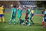 V Tachově se děly věci. Benešov prohrával v 89. minutě 3:1, ale nakonec si odvezl bod 