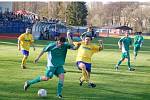 V Tachově se děly věci. Benešov prohrával v 89. minutě 3:1, ale nakonec si odvezl bod 