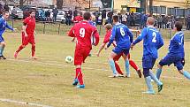 Fotbal: V okresním derby 1. A třídy prohrála Chodová Planá s Chodským Újezdem 1:4.