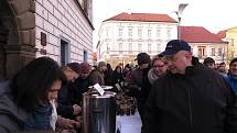 Stříbrský ohňostroj ozářil centrum města