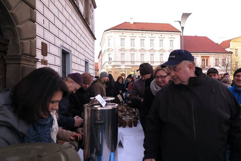 Stříbrský ohňostroj ozářil centrum města