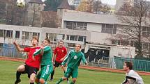 Fotbalisté FK Tachov zakončili podzimní část divize výhrou s FC MAS Táborsko B 6:2.