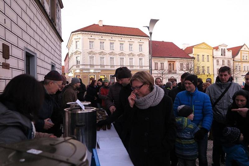 Stříbrský ohňostroj ozářil centrum města