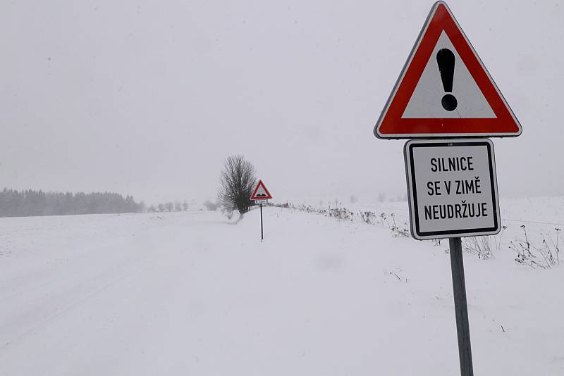 Sem silničáři v zimě nevjedou. V Plzeňském kraji je bez zimí údržby 145 km silnic.