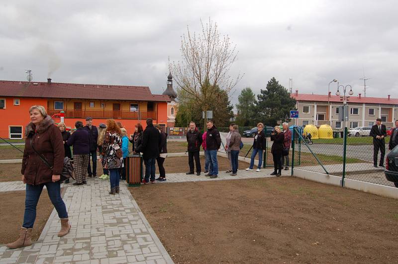 Slavnostní otevření Sportovně relaxačního parku v Kladrubech.