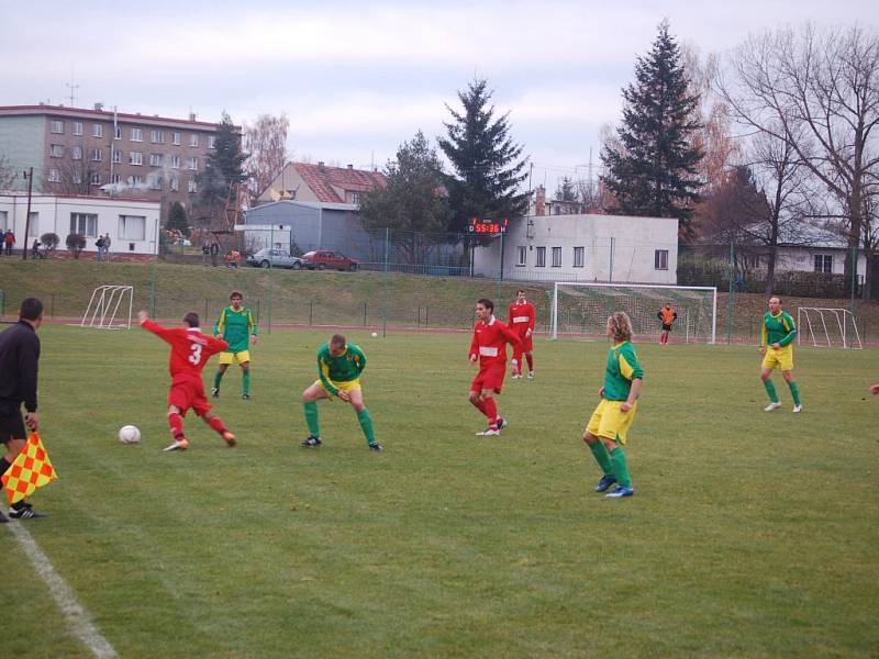 Ve fotbalovém přeboru porazil B. Stříbro mužstvo TJ Klatovy B 3:2