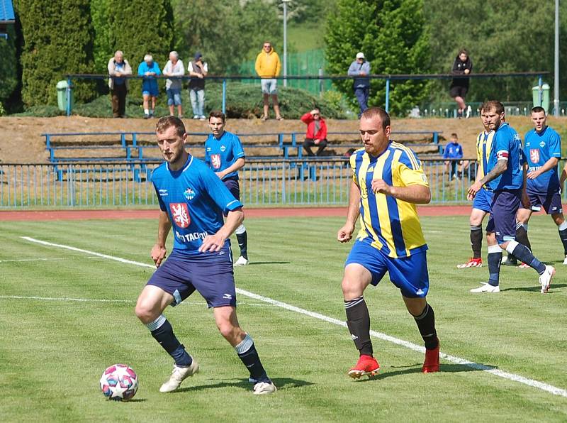 FK Tachov vs. TJ Sokol Kralovice, archivní snímek.