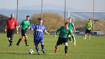 Sokol Kostelec (modré dresy) - Baník Stříbro B 5:0 (1:0)