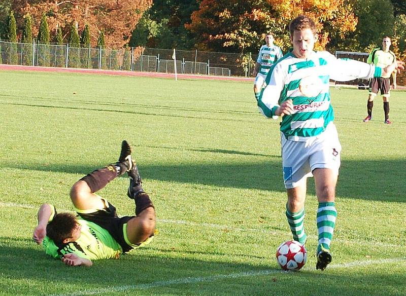 Stříbrští fotbalisté remizovali v 1. A třídě s T. Přimda 1:1