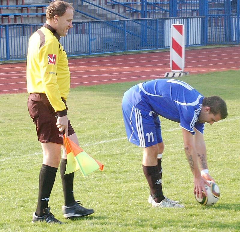 Divizní utkání FK Tachov-Bohemians 1905 B skončilo spravedlivou remízou 1:1.