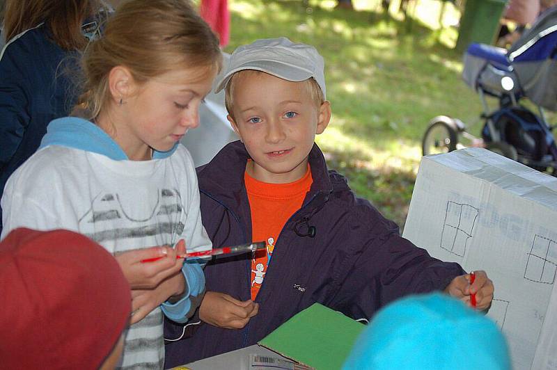 Výletnění na Bohušově vrchu.