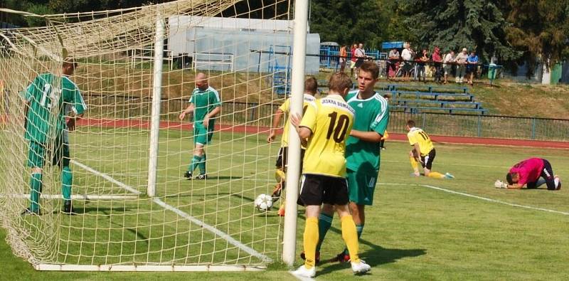 Přípravný fotbal: V Tachově hrála třetiligová J. Domažlice a neudržela tříbrankový náskok.