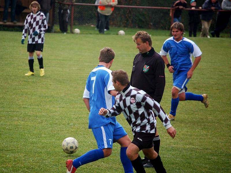 Fotbal: Lom – Ch. Újezd 0:1.