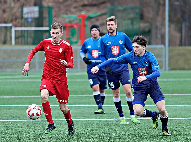 16. kolo KPM: Radnice - Tachov 1:2, 5. března 2023.