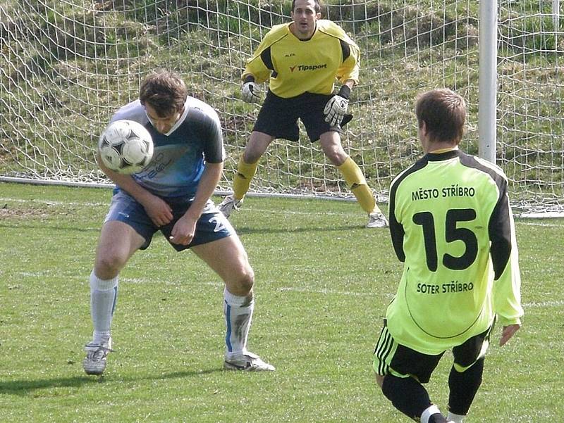 Fincentrum KP: Stříbrští fotbalisté si za remízu 1:1 v Příkosicích připsali cenný bod. 