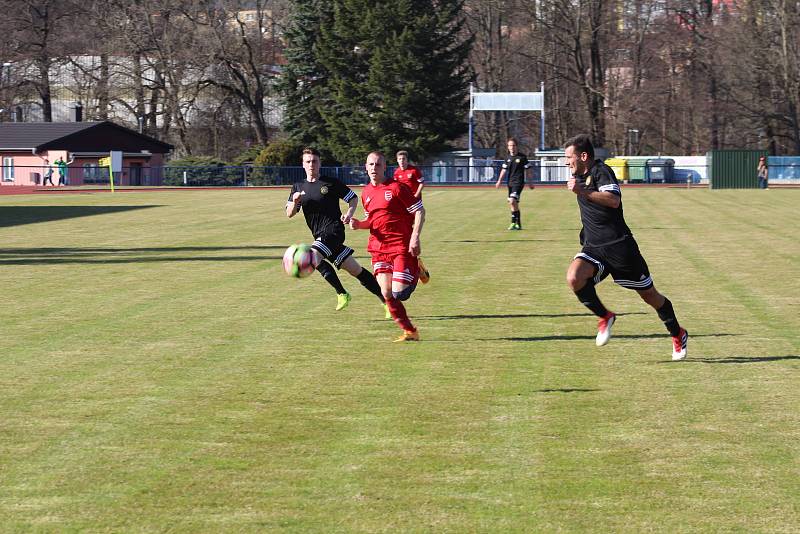 Z utkání Tachov - Chotíkov.