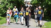 Nordic walking v Konstantinových Lázních přilákal desítky lidí