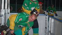 Ve Stříbře se hrálo utkání regionálního přeboru v ledním hokeji, Buldoci zdolali Přimdu 7:4 