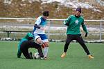 Zimní příprava: Hvězda Cheb - FK Tachov (zelení) 3:4.