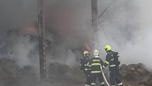 Požár v Chodském Újezdu.