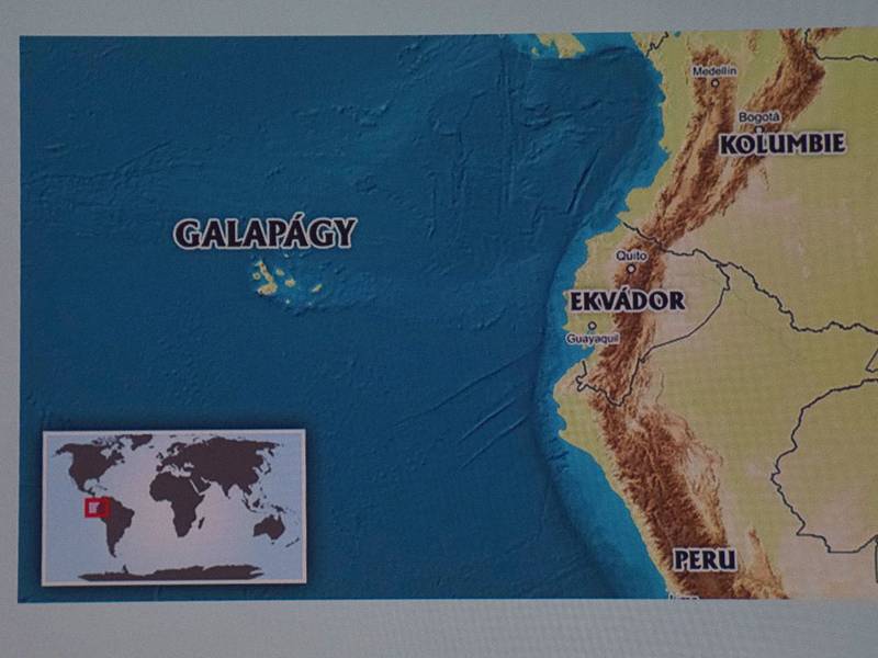 Námořník vyprávěl o plavbách i cestě na Galapágy.