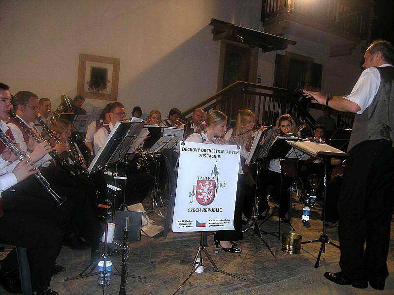 Dechový orchestr mladých navštívil Itálii