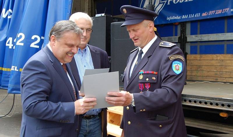 Dobrovolní hasiči v Chodové Plané oslavili 140 let od založení sboru. 