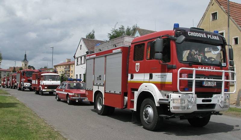 Dobrovolní hasiči v Chodové Plané oslavili 140 let od založení sboru. 