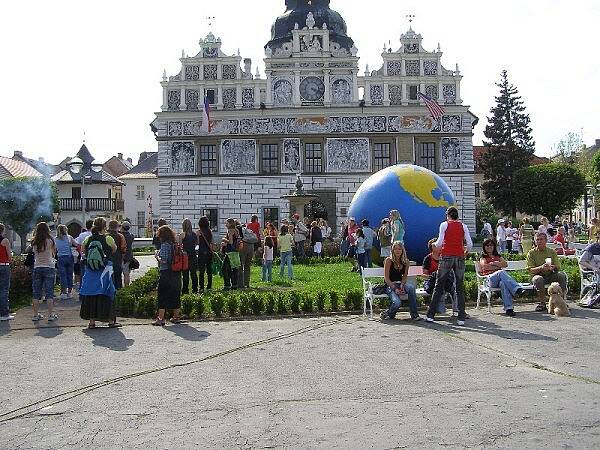 Setkání žáků a pedagogů ve Stříbře.