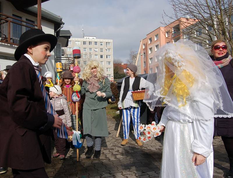 Masopustní průvod v Plané