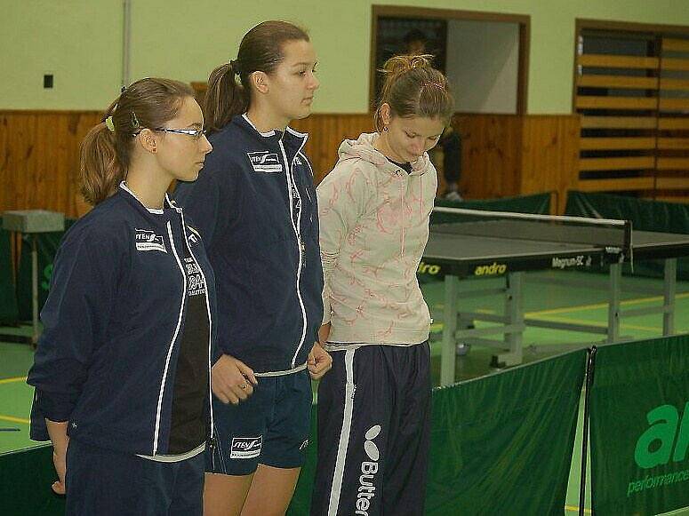 Stolní tenis – extraliga žen: S. Bor TeVo Caesar – ČSAD Hodonín A 0:10 (3:30)