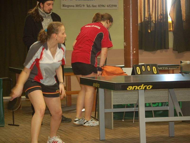 Stolní tenis – divize žen: S. Bor TeVo B – S. Plzeň V C 3:7 a S. Plzeň V D 10:0 